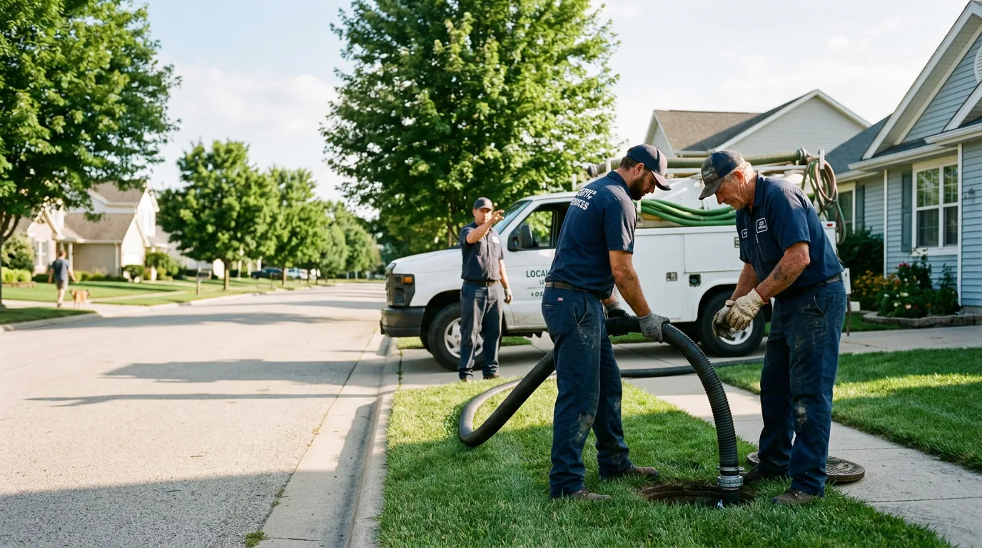 Septic Tank Cleaning in Holliston, MA